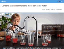 Tablet Screenshot of consens-us.nl